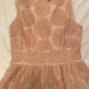 Blush Floral Dress